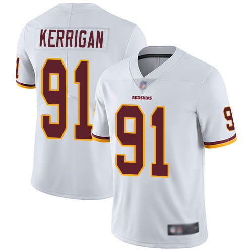 Washington Redskins Limited White Men Ryan Kerrigan Road Jersey NFL Football #91 Vapor Untouchable